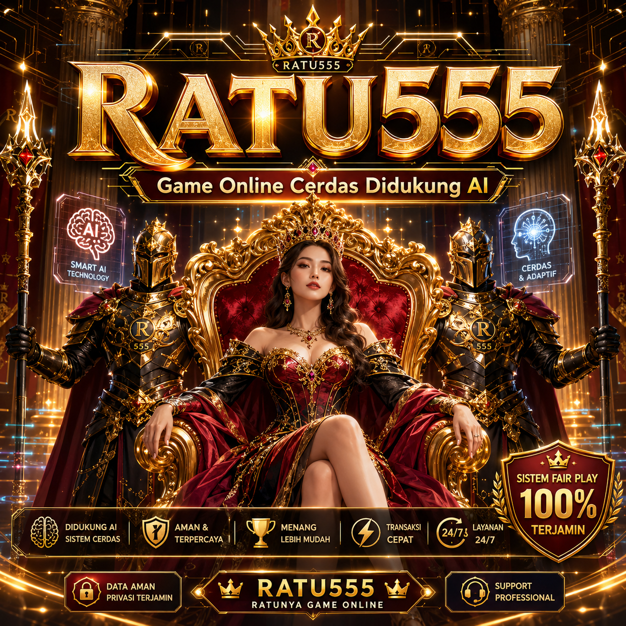 RATU555: Buruan! Bonus Terbatas New Member 100% by Hey siriusly